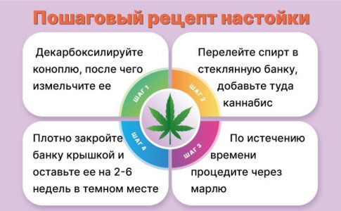 Пошаговый рецепт настойки из марихуаны Пошаговый рецепт настойки из марихуаны