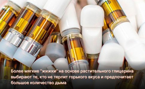 ТГК «жижки» для вейпинга